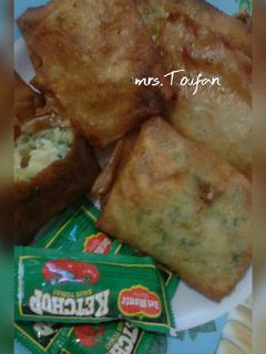 Foto resep martabak lumpia