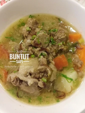Langkah Mudah untuk Membuat Resep Sop Buntut Sapi ala Bubu Irma Anti Ribet, Bikin Ngiler
