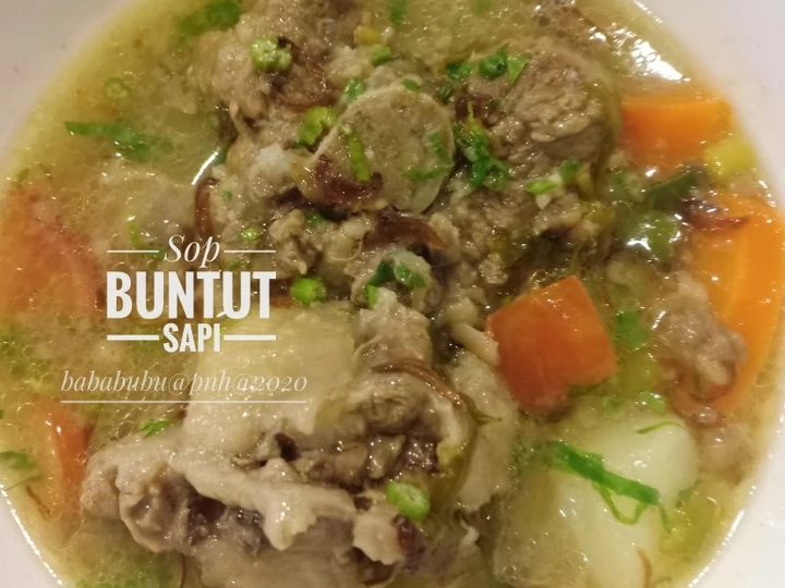 Langkah Mudah untuk Membuat Resep Sop Buntut Sapi ala Bubu Irma Anti Ribet, Bikin Ngiler