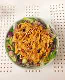 Salad trứng chiên