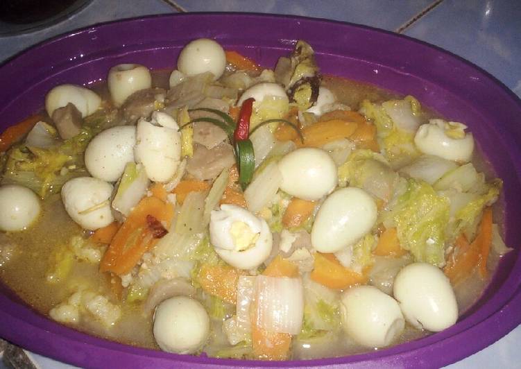 Proses meracik Capcay baso dan telor puyuh, Anti Gagal