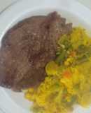 Guarnición de arroz muy completa