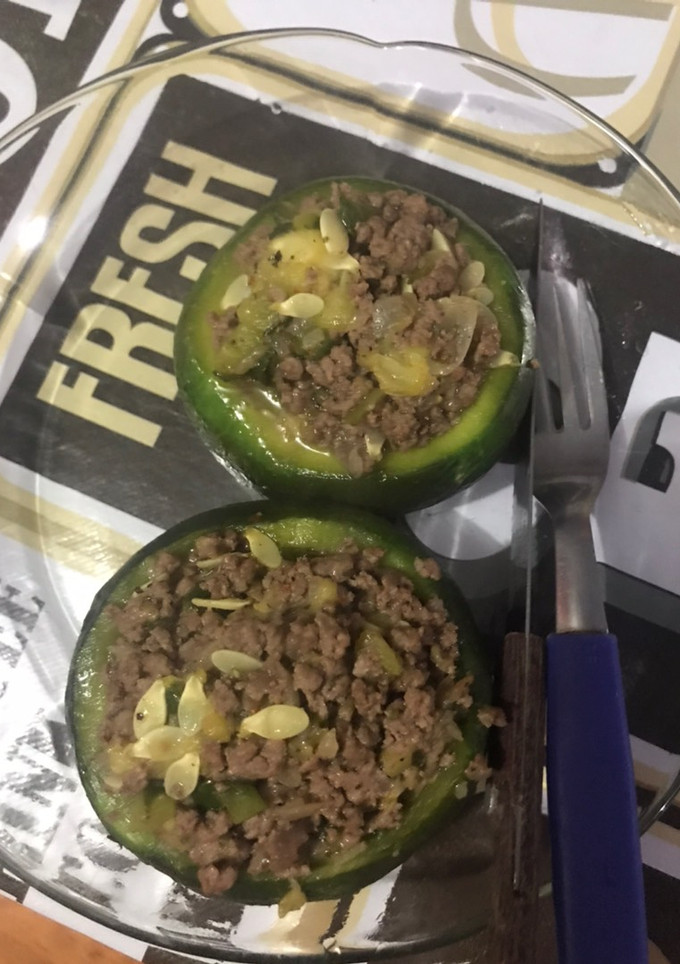 Una foto de Zapallitos rellenos ! Súper fácil rico y sano !