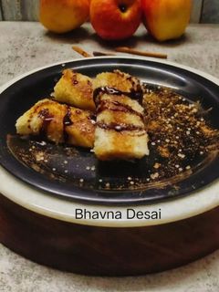 એપલ સિનેમન રોલ.(Apple Cinnamon Roll in Gujarati) રેસીપી મુખ્ય ફોટો