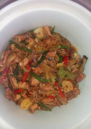 Foto resep Oseng Cumi Asin