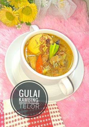 Foto resep Gulai Kambing-Telur