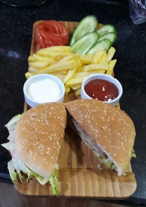 صورة لوصفة لحم البرغر