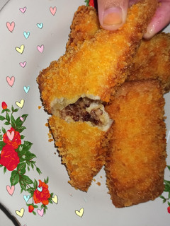 Foto resep Roti goreng chocolatos cheese ❤️