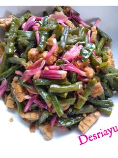 Foto resep Tumis Tempe Kacang Panjang