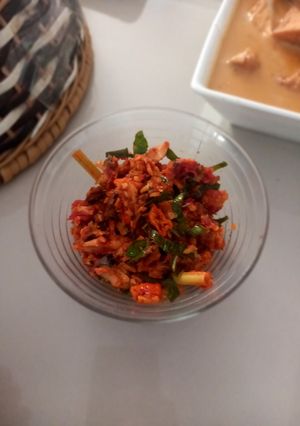 Foto resep Tongkol suwir mercon