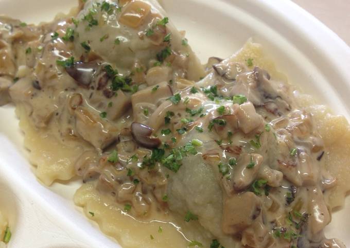 Creamy mushroom sauce