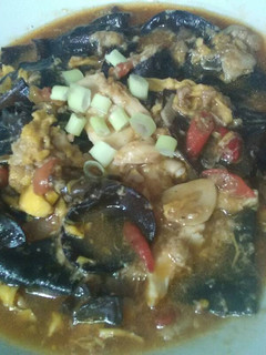 Foto resep Tumis Jamur Telur Orak Arik Kuah Pedas
