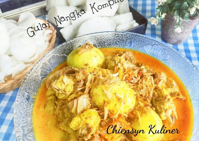 Resep Gulai Nangka Komplit Oleh Chiensyn Kuliner Cookpad