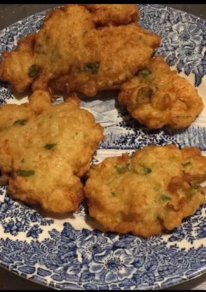 Una foto de Buñuelos de bacalao