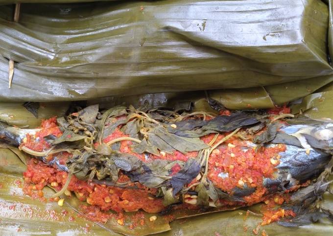 Pepes Ikan Kembung Kemangi