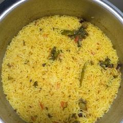A picture of Dum aloo biryani.