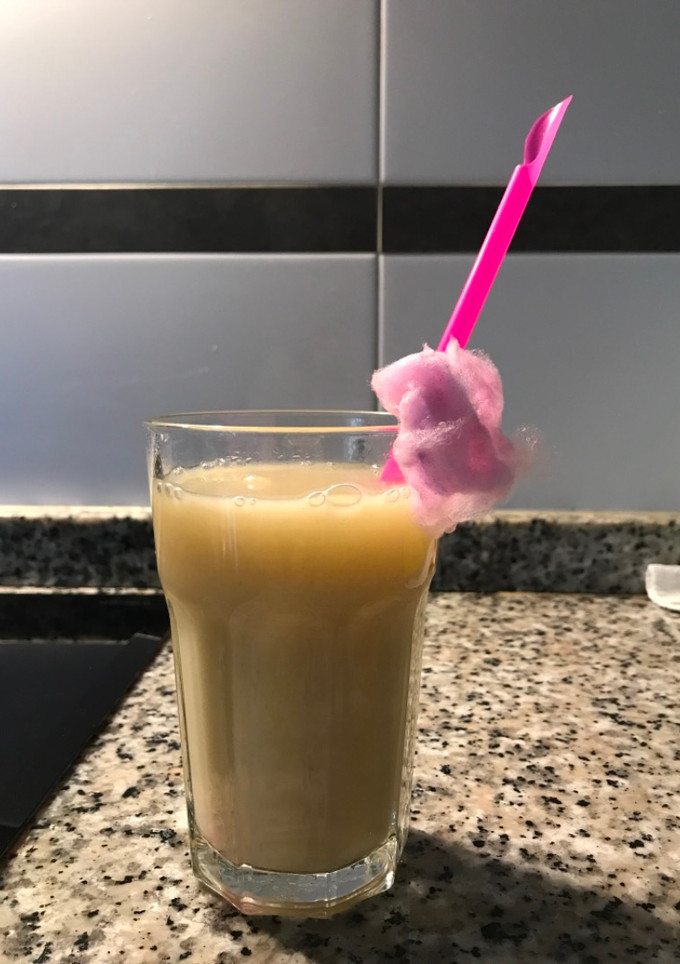 Una foto de Avena con maracuyá