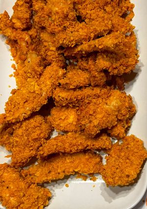Una foto de Tiras de pollo KFC en Airfryer by Carmen