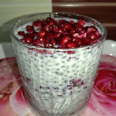 Chia seeds smoothie A picture of Chia seeds smoothie.