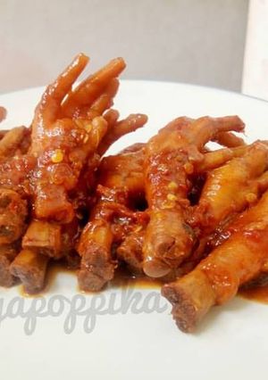 Foto resep Ceker Pedas Manis - Simple & Easy