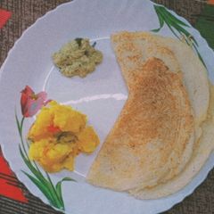 Plain/ Sada Dosa A picture of Plain/ Sada Dosa.