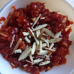 A picture of Gajar halwa.