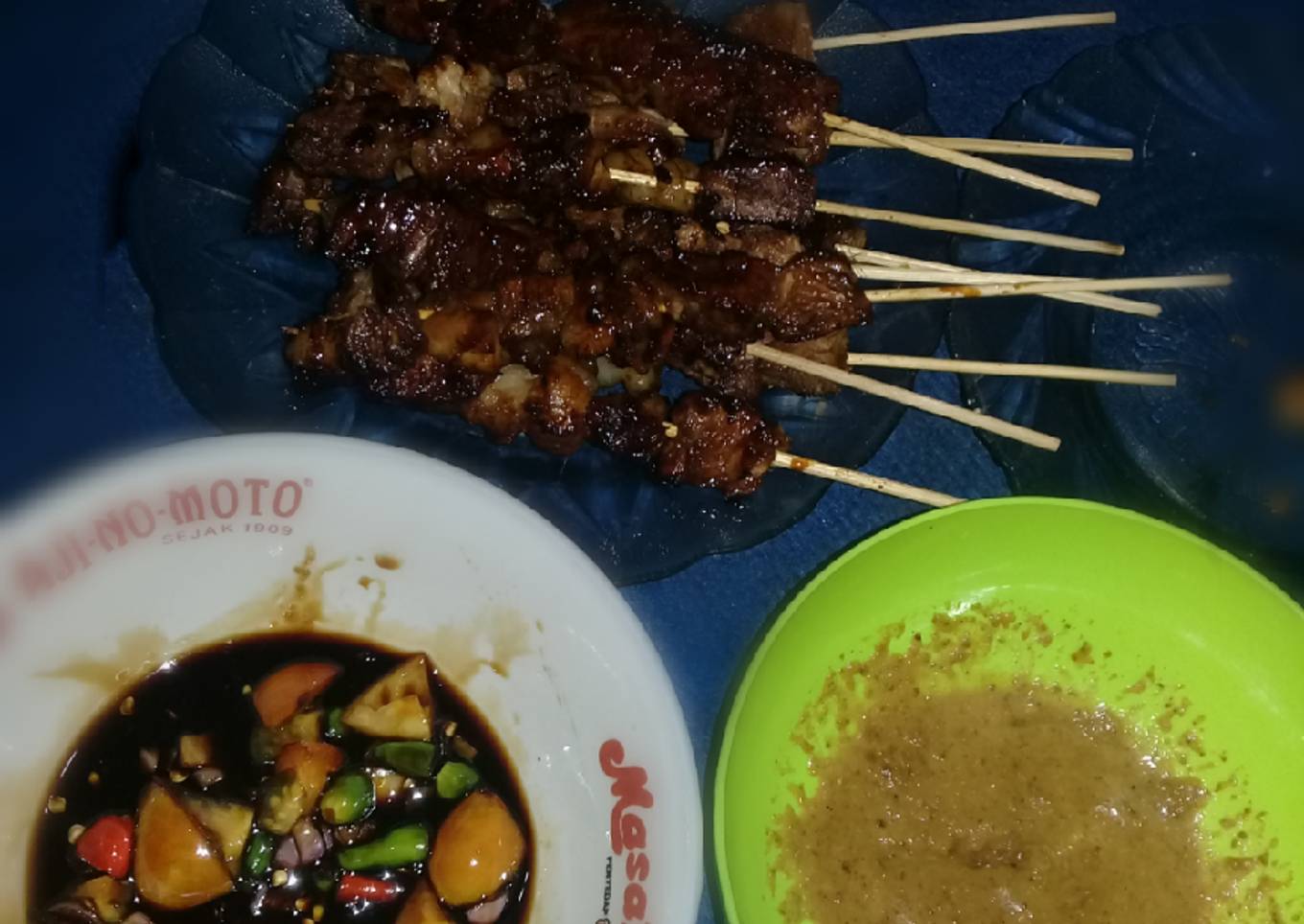 Sate kambing ala kost