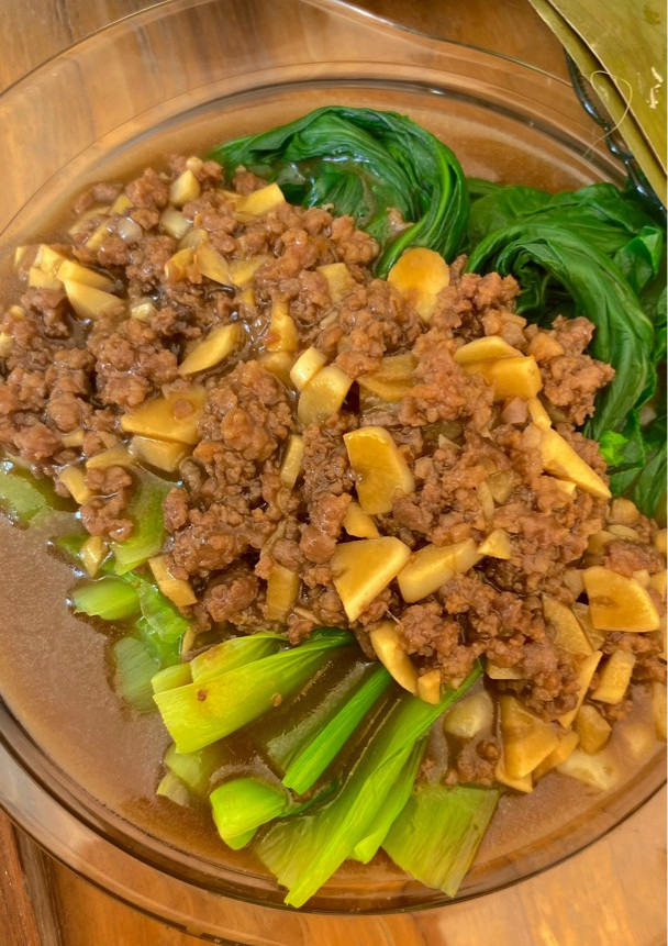 Foto resep Pakcoy Siram Daging Sapi