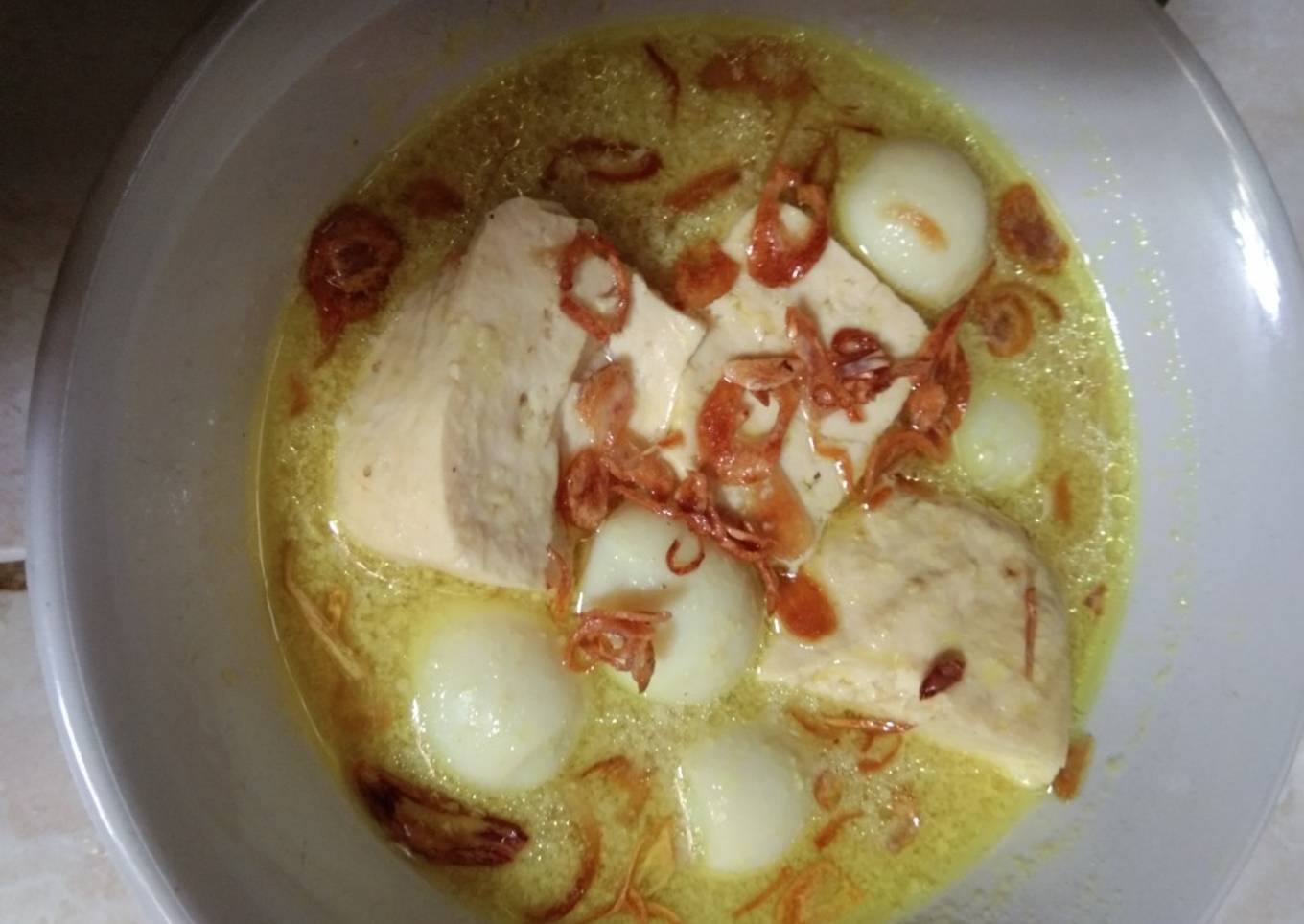 Opor Tahu Telur Puyuh #86