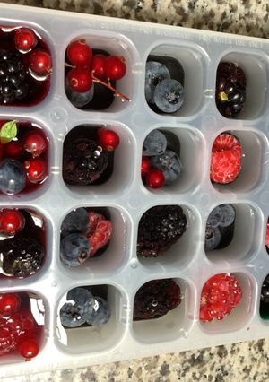 Une photo de Les Glaçons fêtent les 🍎fruits 🍉🍇🍒🍓🍋