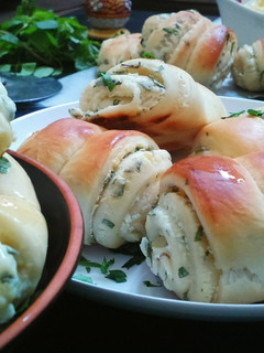 A picture of Cheese Fatayer.