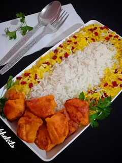 عکسی از دستور جوجه کباب خامه ای