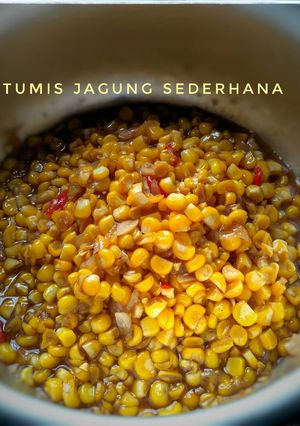 Foto resep Tumis jagung sederhana