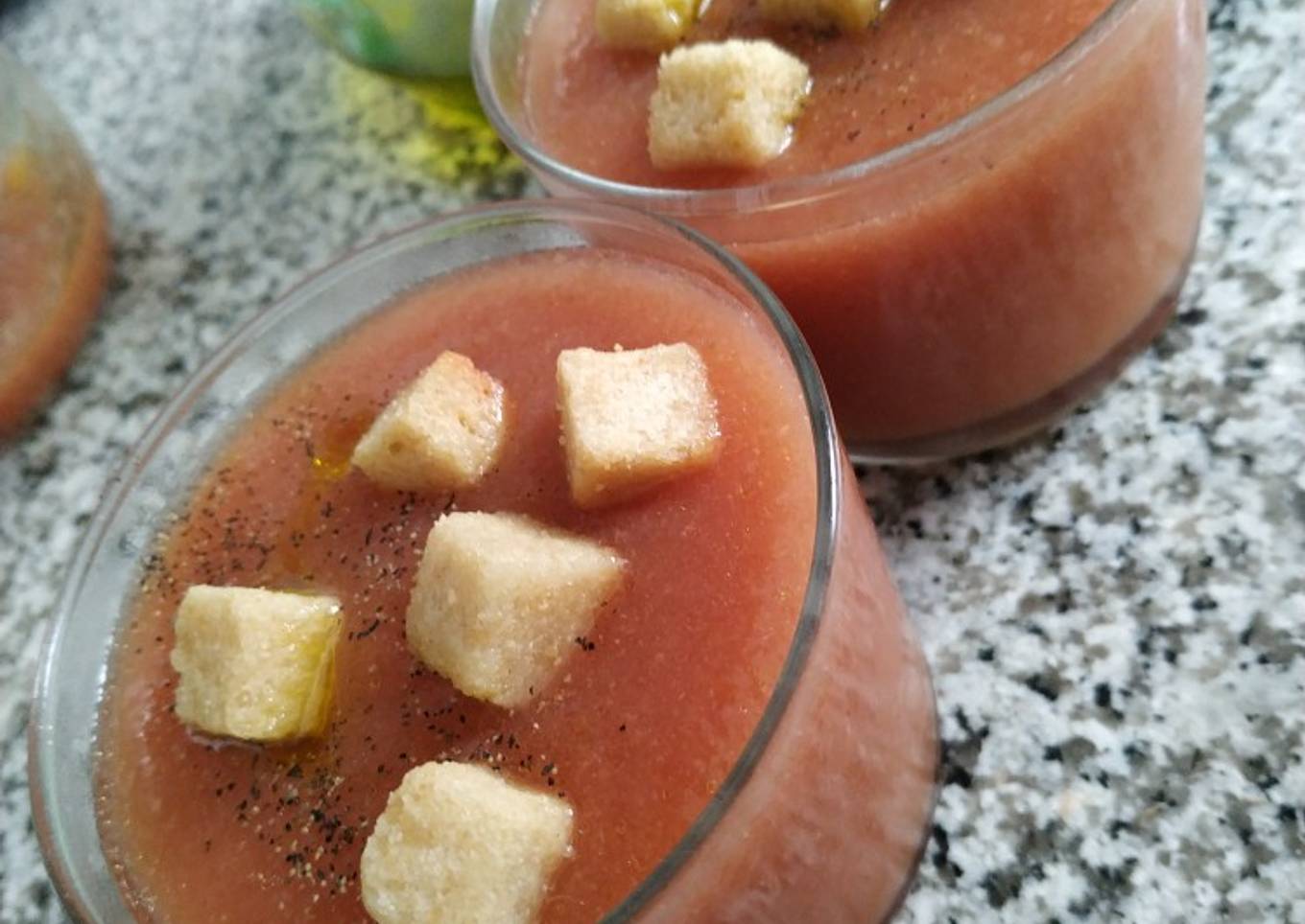 Gazpacho de albaricoque