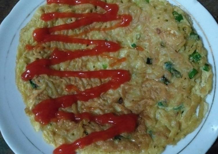 Resep Omelet Mie Simple yang Menggugah Selera