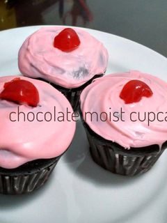 Foto resep Chocolate Moist Cupcake