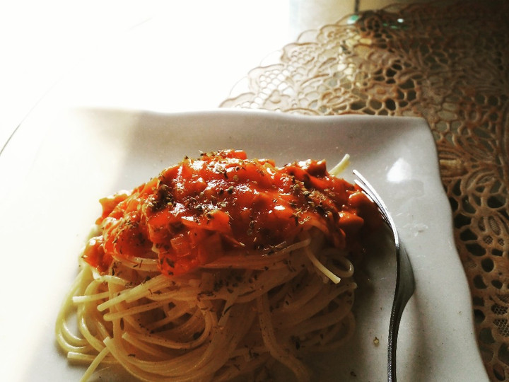 Resep: Spagheti saos bolognise Irit Untuk Jualan