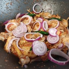 A picture of Drumsticks karahi.