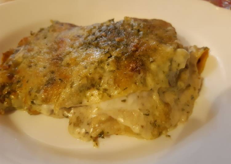 Recetta di Perfect Lasagne di creaps al pesto e besciamella