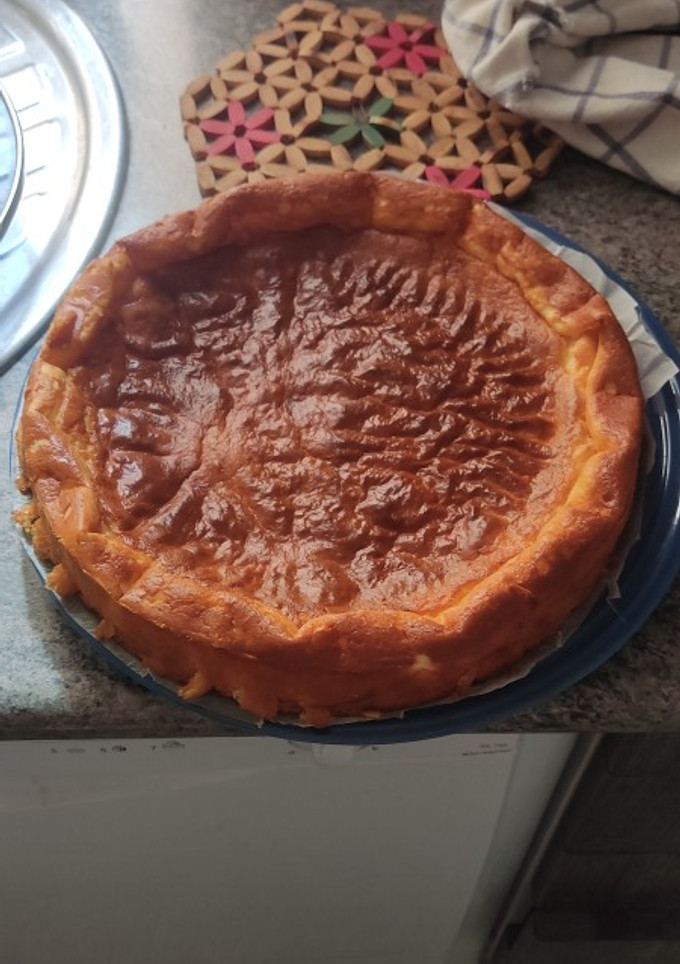 Una foto de Tarta de queso fit