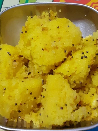 Easy Steps to Prepare Dhokla from leftover kadhi. which Delicious