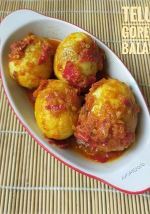 Foto resep Telur goreng balado