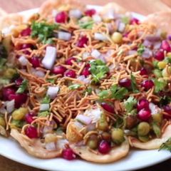 Papdi Chat A picture of Papdi Chat.