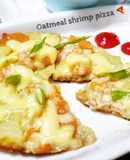 Pizza yến mạch tôm 🍕(Emmy 9m+)
