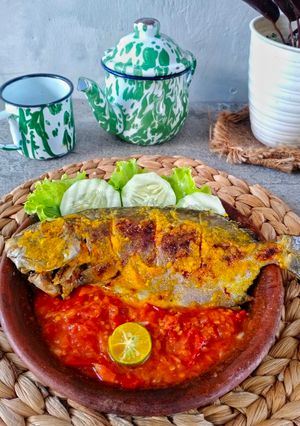 Foto resep Ikan baronang bakar