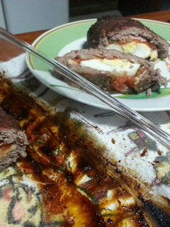 Una foto de Pan de carne relleno primal