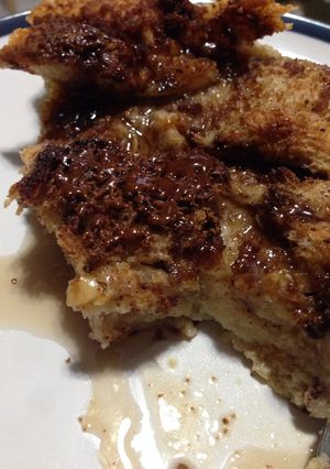 Foto resep Bread Pudding Santai