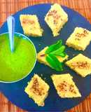 Quinoa Dhokla-High Protein Dhokla😋