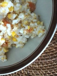 Foto resep Resep MPASI 12m+ : Nasi Jagung Goreng Tenggiri