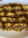 California Farm Pork Skewers in Peanut Sauce